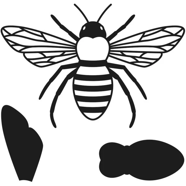 Acheter 🤩 Dies Animaux Matrice De Coupe Artemio - Abeille - 8 X 5,5 Cm - 1 Pce 🤩 5 Acheter 🤩 Dies Animaux Matrice De Coupe Artemio - Abeille - 8 X 5,5 Cm - 1 Pce 🤩 – Image 3