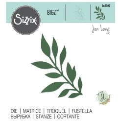 Nouveau 💯 Dies Fleurs Et Nature Matrice Sizzix Bigz - Feuilles ✔️