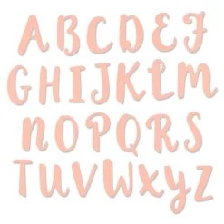 Bon marché ✔️ Dies Alphabet Et Textes Matrice Sizzix Thinlits - Alphabet Brush Capital - 26 Pcs 😉 -Machines et accessoires mercerie Soldes unnamed file 905