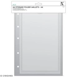 Grosses soldes 👍 Docrafts Xcut Dies Embossage Pochettes De Rangement Xcut A4 - A4 - 5 Pcs 🔔